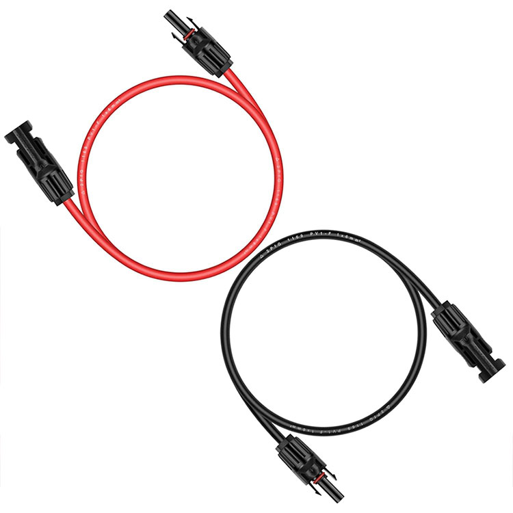 3Ft 10AWG ljósakapall fyrir sólarhleðslustýringu