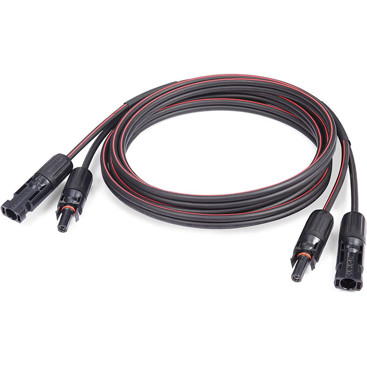 Skreppa umbúðir styrkt 10 Gauge Twin Solar Cable 30Ft